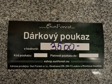 Dárkový poukaz 3500